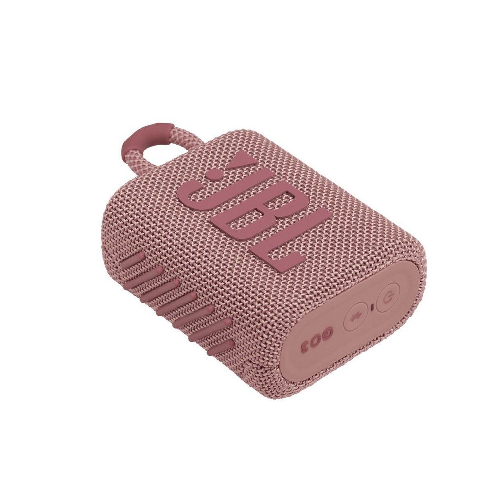 Портативная колонка JBL Go 3 Pink - 7
