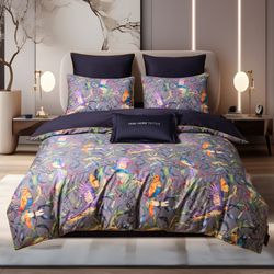 Комплект постельного белья Сатин Премиум «Древо жизни»