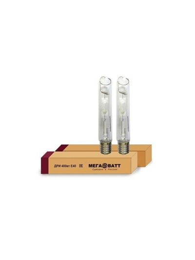 Лампа газоразрядная металлогалогенная ДРИ 400/4000К E40 (25) МЕГАВАТТ 02973