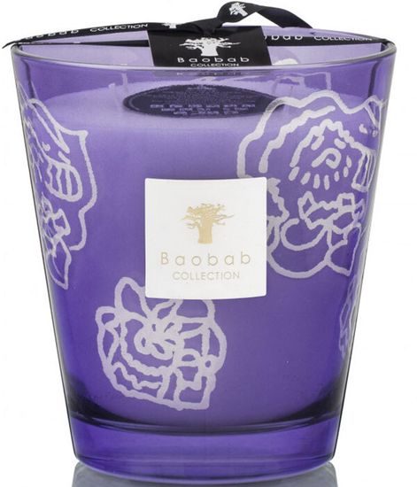 Dark Parma, свеча Collectible Roses MAX 16, Baobab Collection