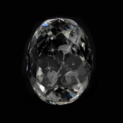 Сувенир Яйцо "Зодиак" хрусталь