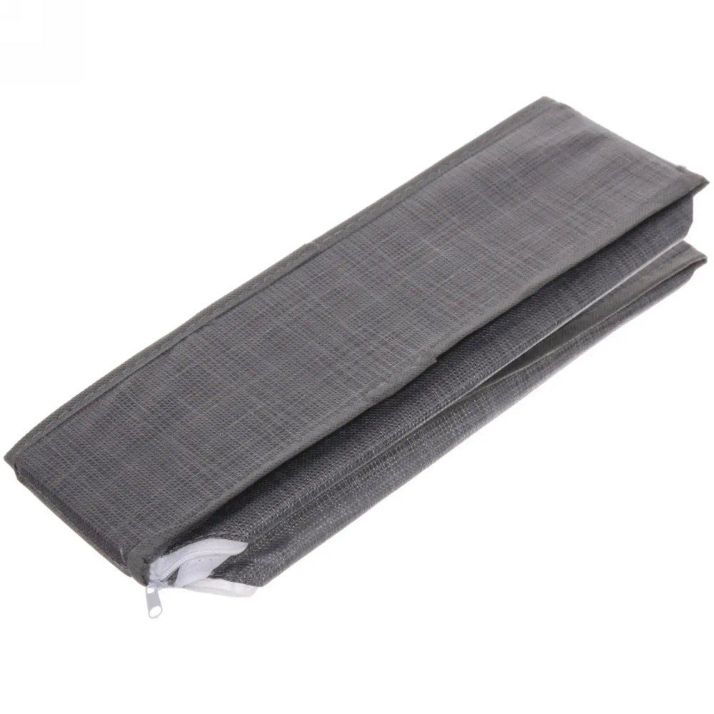 Кофр - органайзер для хранения вещей «ФЛЭТ», цвет тёмно - серый, 7 отделений, 32*32*10см