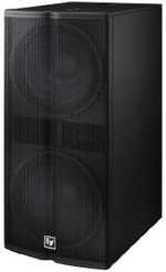 Electro-Voice TX2181 сабвуфер, пассивный, 2x18'', 4 Ом, макс. SPL 138 дБ (пик), 4000W, 50Гц-160Гц, цвет черный