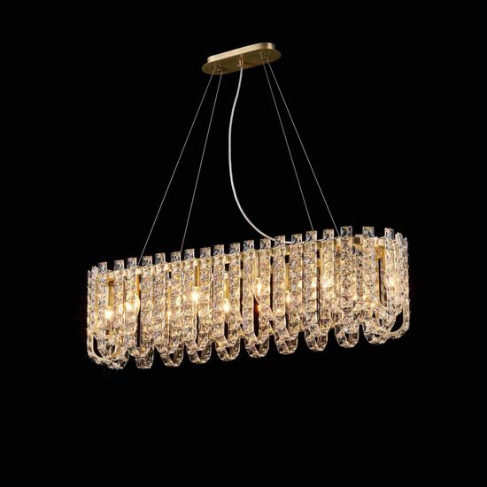 NW082-L1000*W280*H280(1500) OVAL BRONZE (1) Люстра NW #