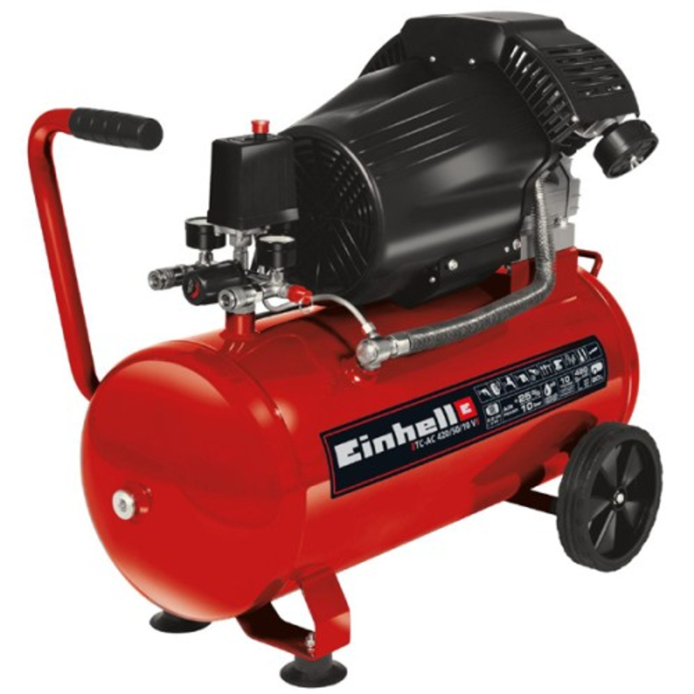 Компрессор поршневой EINHELL TС-AC 420/50/10 V 4010495