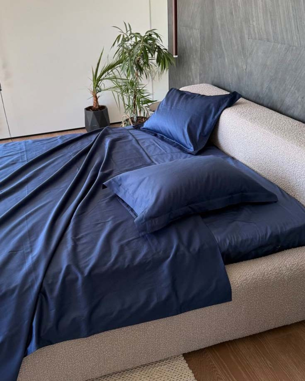 Комплект Сатин Синий