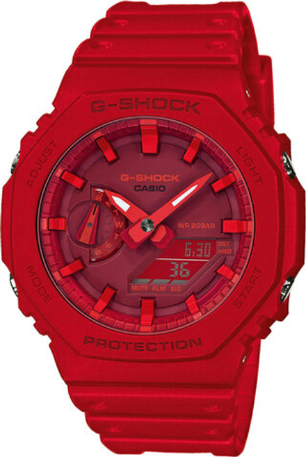 Японские наручные часы Casio G-SHOCK GA-2100-4AER с хронографом