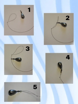 Набор зимних поводков на мирную рыбу