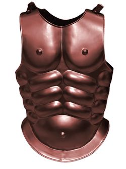 Nautical Античная мускульная кираса двусторонняя Торакс Lorica Musculata