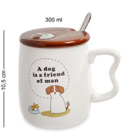 GAEM Art MUG-107/4 Кружка «Собака - друг человека»