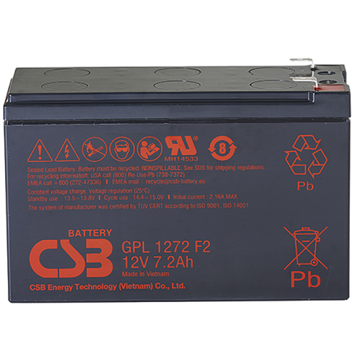 Аккумулятор CSB GPL1272 F2 FR