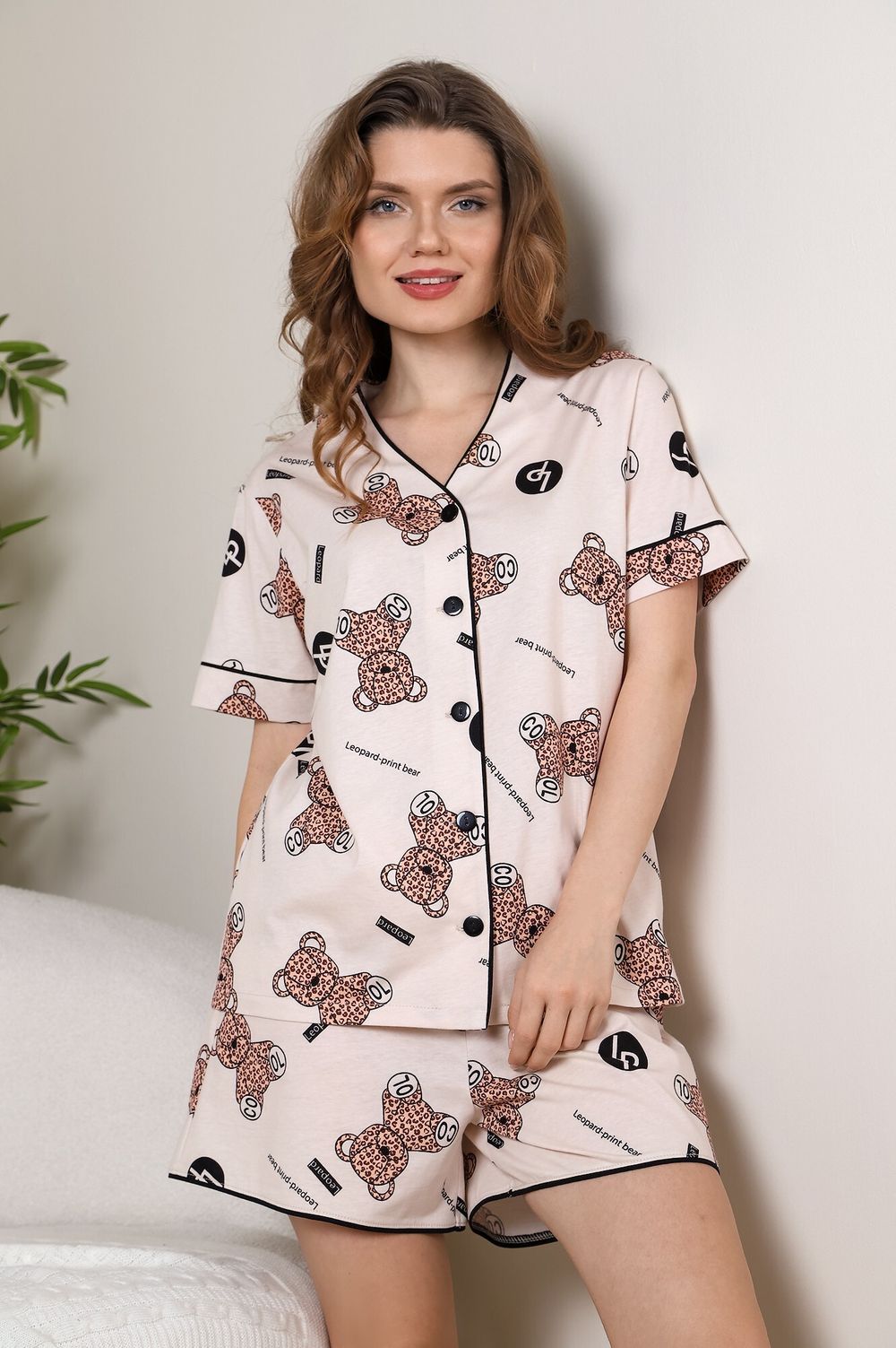 Пижама Амальфи-3 Виотекс БЕЖЕВЫЙ