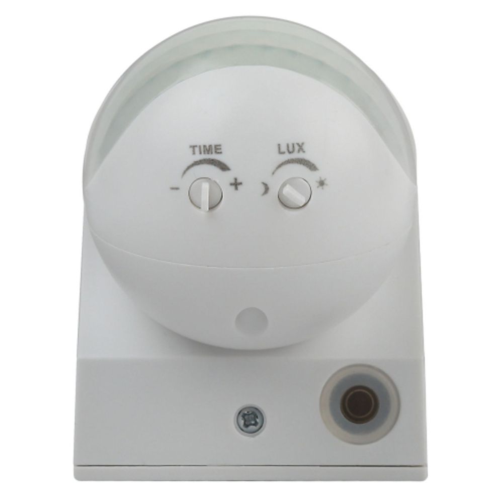 Датчик движения ЭРА MD 011 для дома инфракрасный нагрузка 1200Вт, угол обзора 180, дальность 12м