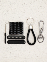 Подарочный набор «Настоящий мужчина», гель для душа, обложка для паспорта, брелок, Чистое счастье