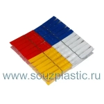 Прищепки 24шт. 0,01,017х0,07м