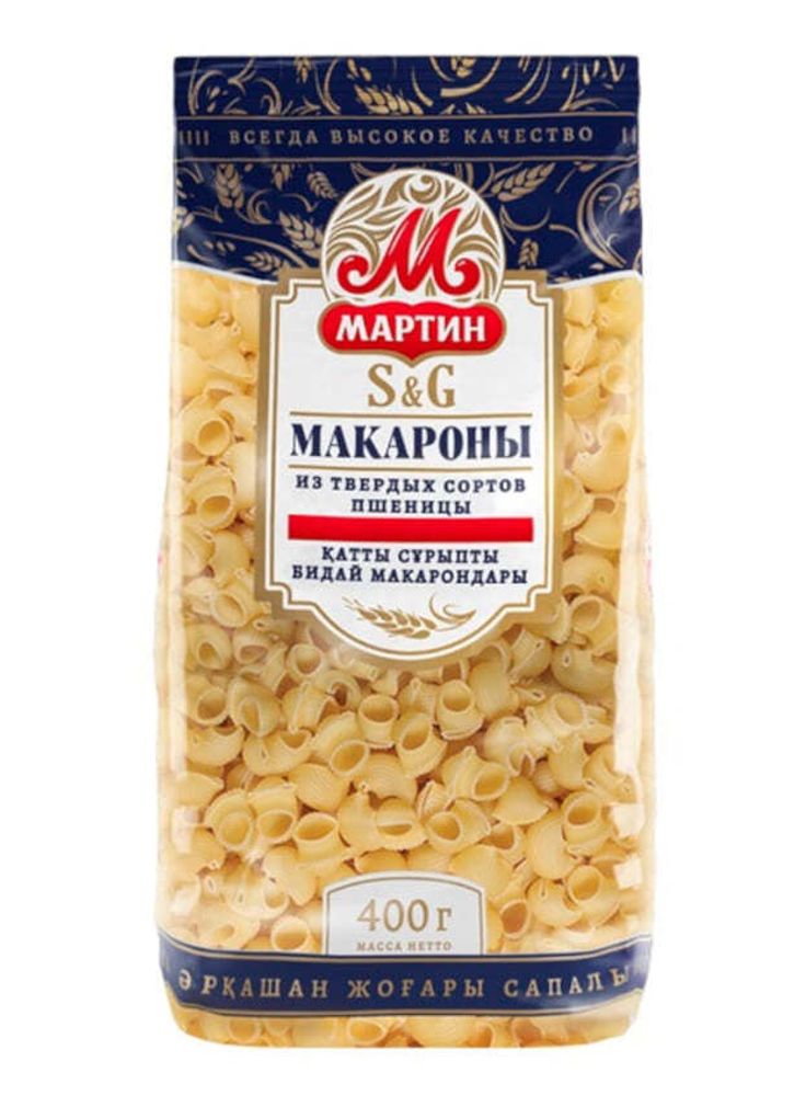 Макароны &quot;Мартин&quot; 400г. Улитки Желаевские Казахстан - купить не дорого в Москве