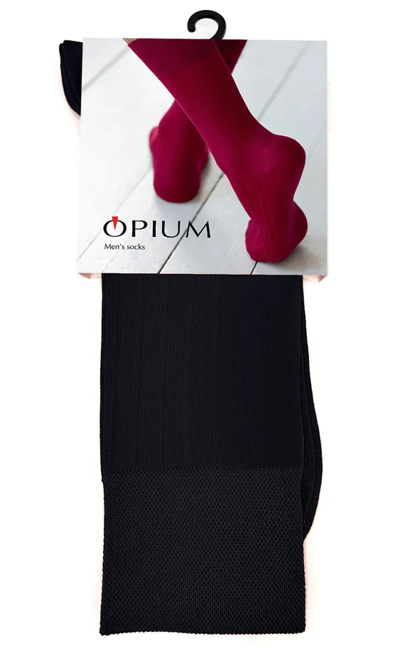 Мужские носки Premium &quot;в рубчик&quot; Черный