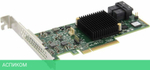Контроллер LSI 9341-8I SGL 12Gb/s, RAID 0/1/10/5/50, 8i ports (LSI00407)