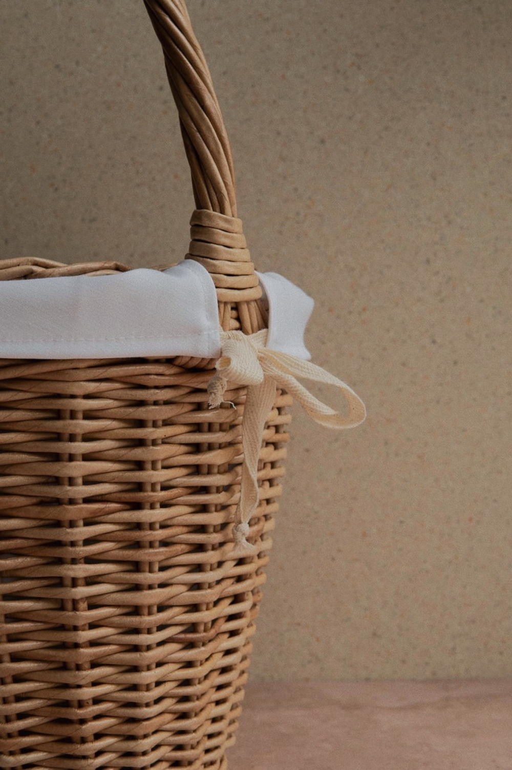 Сумка-корзина с хлопковым чехлом