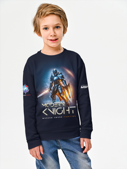 Свитшот из футера 3ех нитка детский Modern KNIGHT