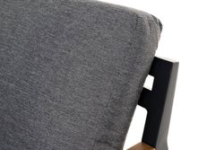 "Камелия" лаунж-зона 4-местная из алюминия, цвет темно-серый