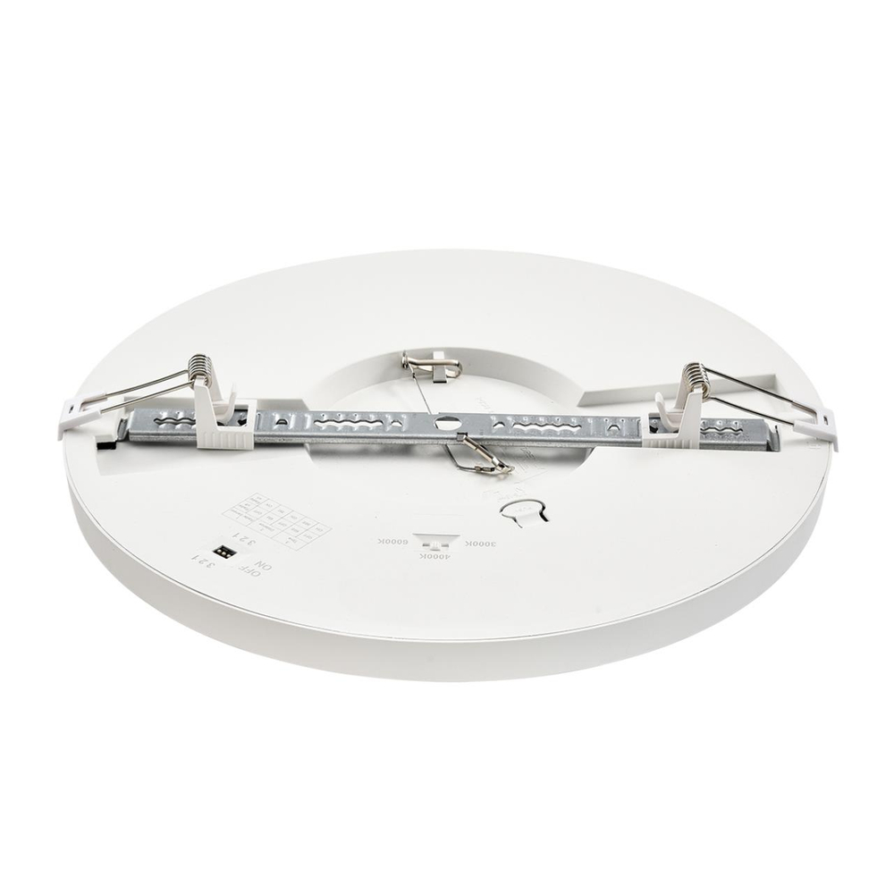 7790/24L MITRA LED SN 000 Светильник пластик/белый LED 24Вт 3000/4000/6500К D300 IP44 CCT/датчик движения NEBULA WHITE