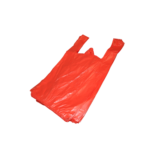 Пакет майка 25+12х45 (А2) красный 200/5000