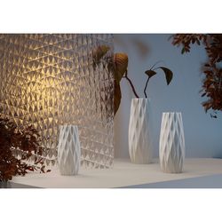 Ваза для сухоцветов Printed Art, Rhomb, 25 см