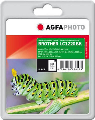 Картридж струйный черный 1 шт AgfaPhoto Holding GmbH APB1220BD