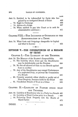 A Practical And Concise Manual Of The Law Relating To Private Trusts And Trustees. 1884 | A. Underhill