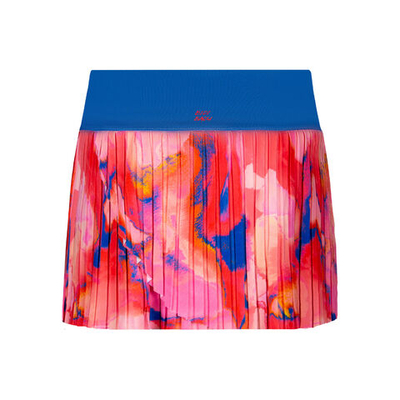 Женская теннисная юбка BIDI BADU Inaya Tech Plissee Skirt Women - Multicoloured, Blue