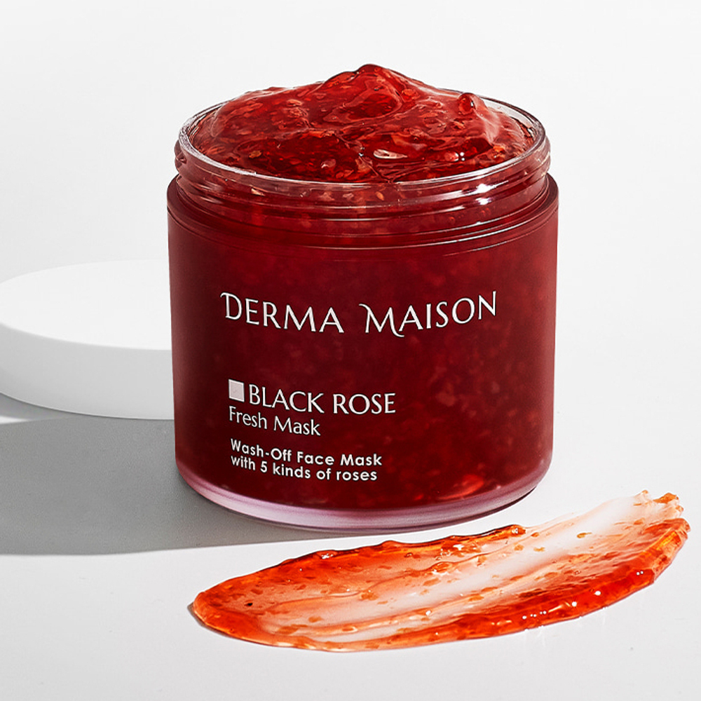 Medi-Peel Derma Maison Black Rose Wash Off Fresh Mask 230 мл