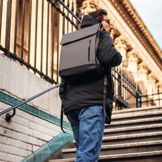 Сумка для мамы Beaba Oslo Backpack Mineral Grey