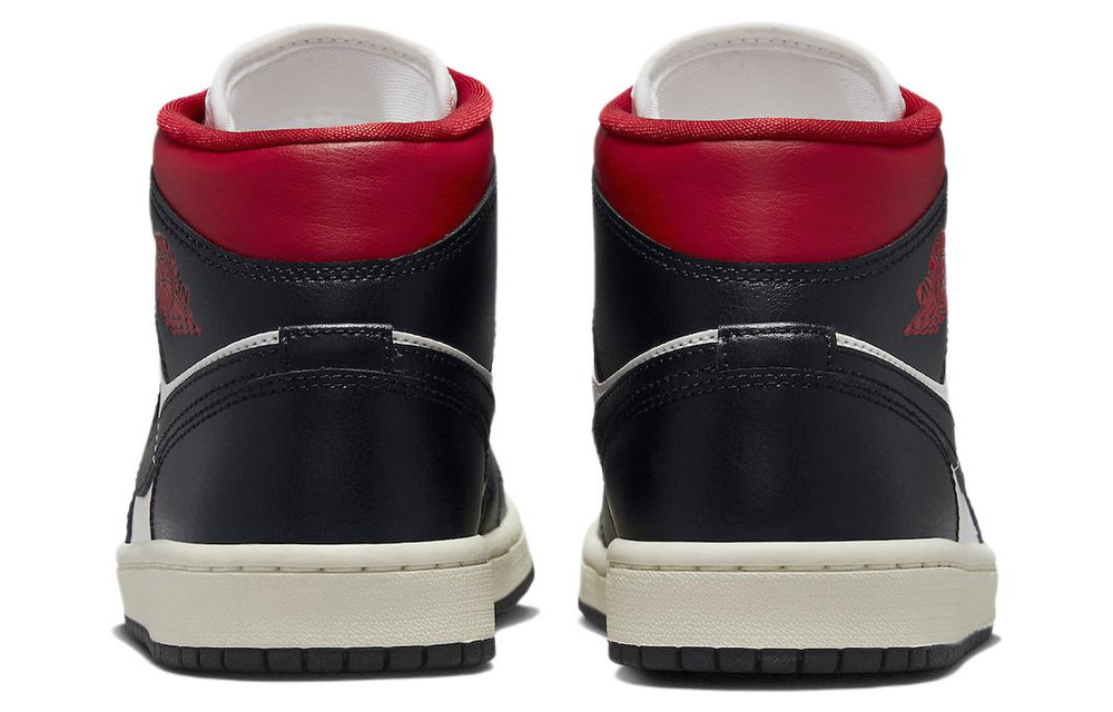 Jordan 1 Mid Gym Red Panda Women's
