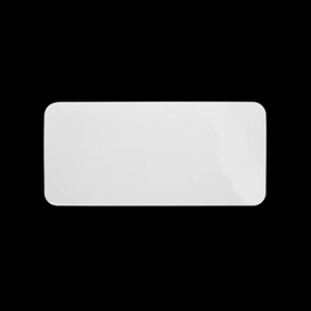 Блюдо прямоугольное плоское «Chan Wave» 275х130 мм