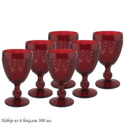 Lenardi 588-504 Набор из 6 бокалов в под.уп.(х4)Стекло