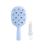 Расческа Solomeya Croks Massage Hair Brush Blue