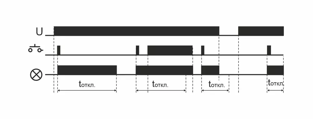 Автомат лестничный с таймером ASO-220 230В 10А 1Z IP65