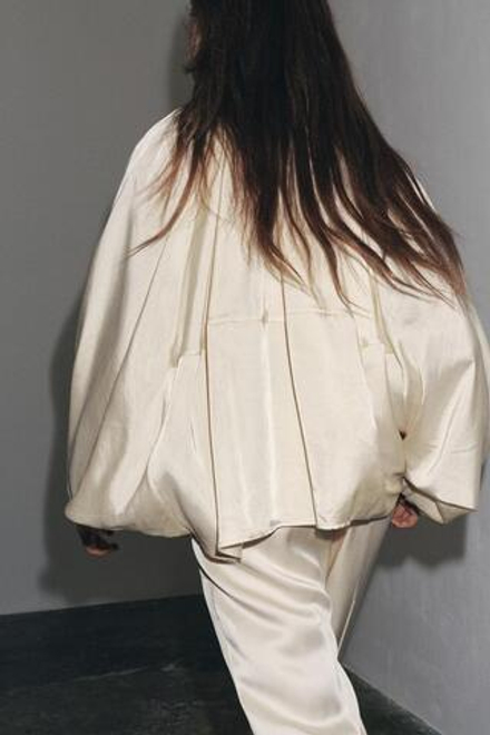 ZARA БОМБЕР — ZW COLLECTION, ЭКРЮ