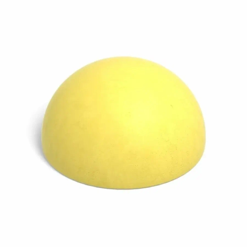 Полусфера бетонная 500х350 мм Желтая
