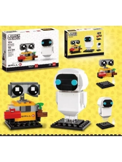 Конструктор роботы Валл-И и Ева 155 деталей 82301