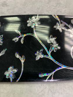 Черный "Сакура" (7см) декоративная планка (бленда)