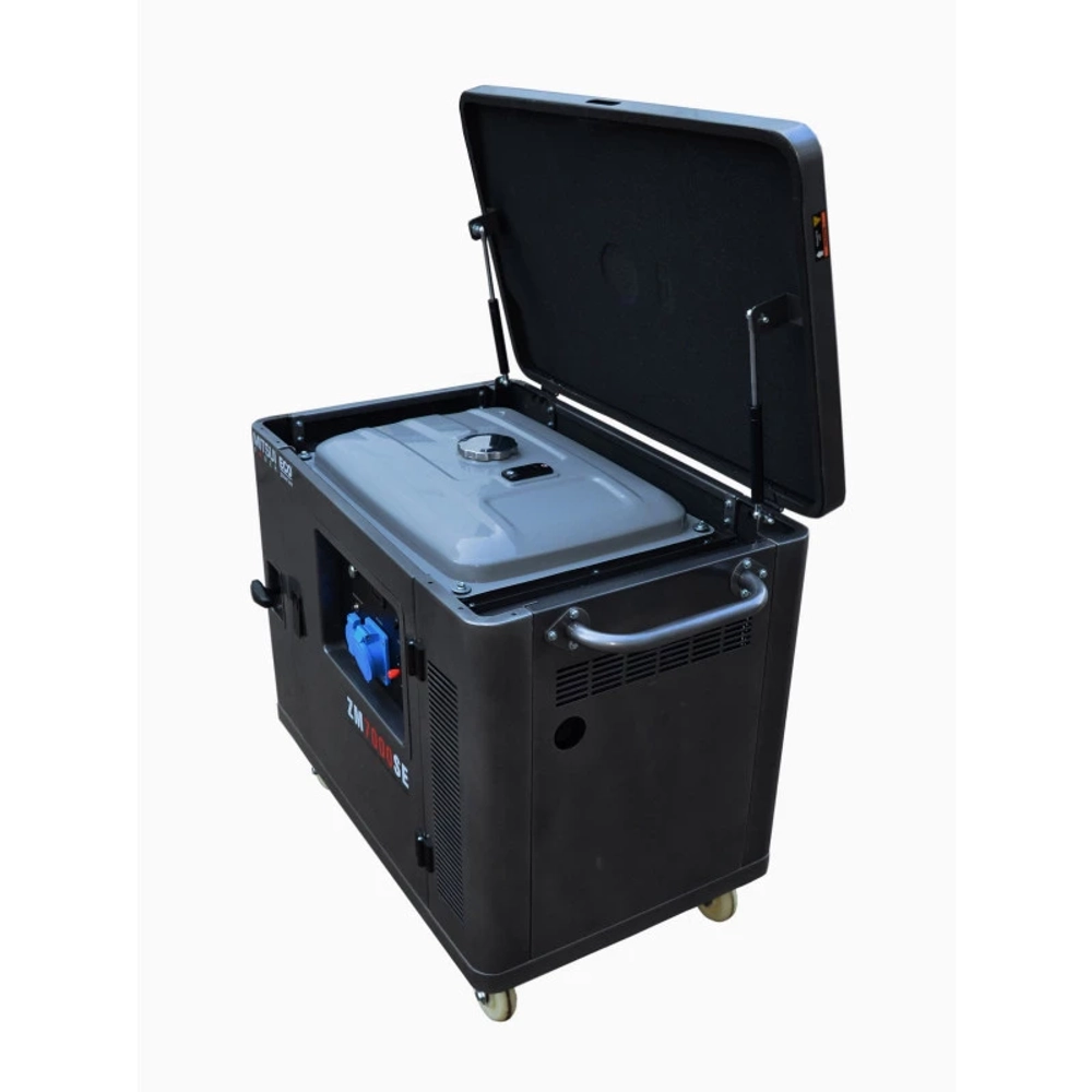 Бензиновый генератор Mitsui Power Eco ZM 7000 SE в кожухе