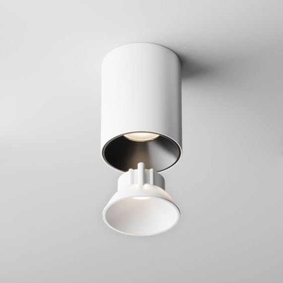 Декоративная рамка-отражатель Maytoni Technical Downlight Alfa LED Ring8-10W-RD-W