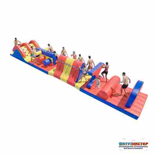 Надувной аквапарк на воде «Полоса экстрима» 20×2×1,5 м