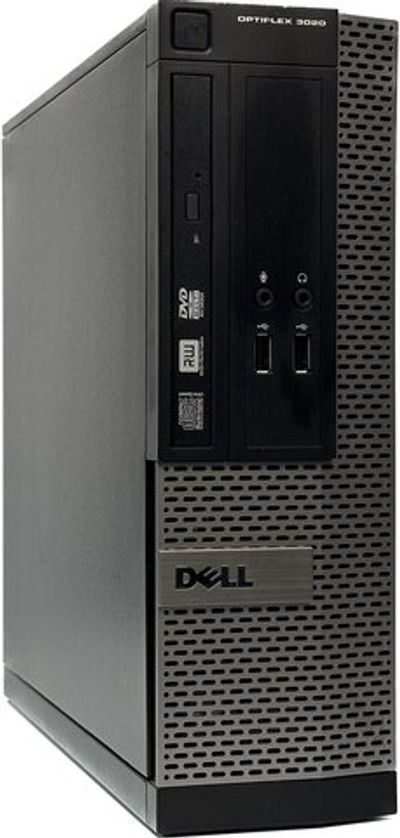 Компьютер Dell Optiplex 3020 (Intel Core i3-4130, RAM 4ГБ, SSD 128ГБ, Intel HD Graphics 4400, Win 10Pro)