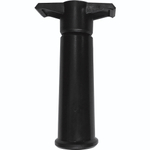 Помпа для вина «Пробар»;пластик,резина;D=25,H=125мм;черный (Цвет: черный)