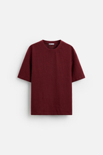Футболка relaxed fit из рельефной ткани