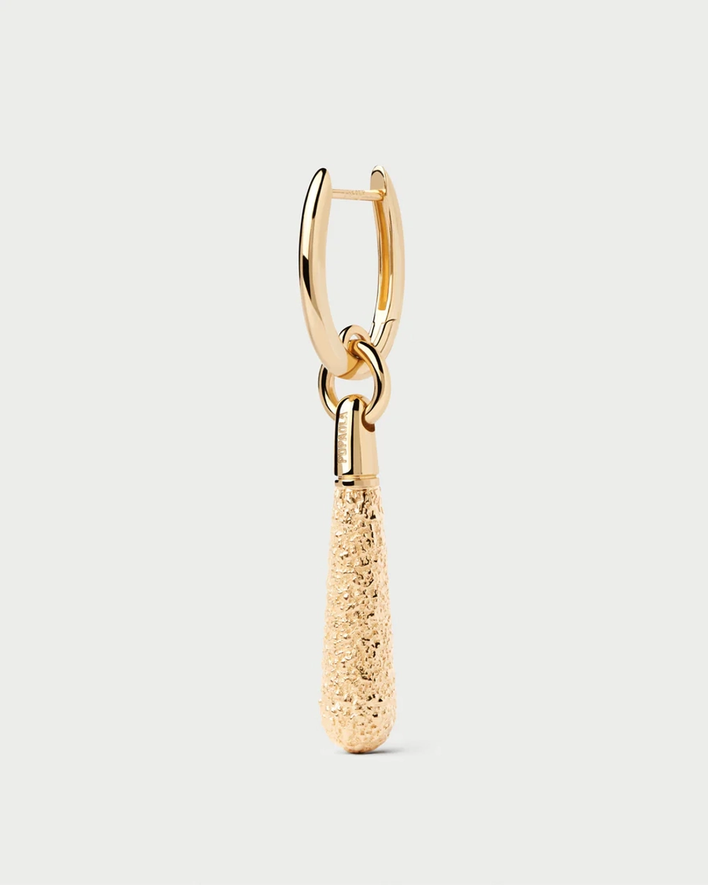 Одиночная серьга Popcorn Large Jupiter серебро 925 пробы покрытое золотом