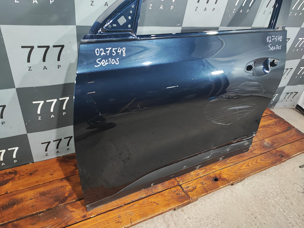 Дверь передняя левая Kia Seltos 19-нв Б/У Оригинал 76003Q5000